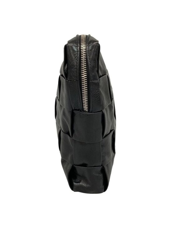 Bottega Veneta Clutch Maxi Intrecciato Black Leather - Picture 4 of 13